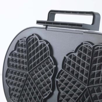 Doppelherz-Waffelautomat Weiß - Trebs
