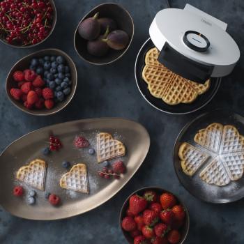 Herzwaffeleisen Weiß - Trebs