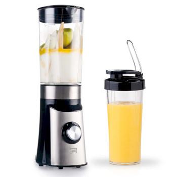 Smoothie-to-go Pro Trinkbecher Comfortjuicer 450 ml für die Schule, Arbeit oder unterwegs - Trebs
