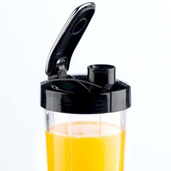 Smoothie-to-go Pro Trinkbecher Comfortjuicer 450 ml für die Schule, Arbeit oder unterwegs - Trebs