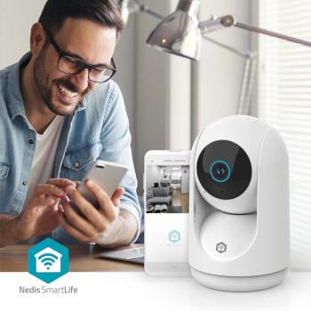 SmartLife Kamera für Innen 3MP Full HD 1296p Pan Tilt Cloud-Speicher - Nedis