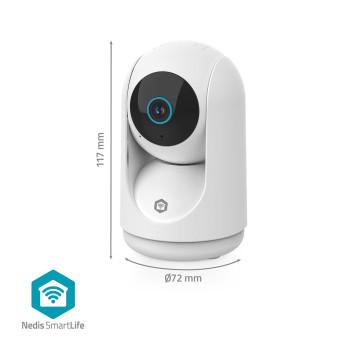 SmartLife Kamera für Innen 3MP Full HD 1296p Pan Tilt Cloud-Speicher - Nedis