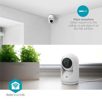 SmartLife Kamera für Innen 3MP Full HD 1296p Pan Tilt Cloud-Speicher - Nedis