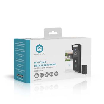 SmartLife Videotürsprechanlage Batteriebetrieben 2x Full HD 1080p Cloud-Speicher - Nedis