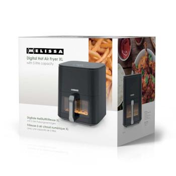 Digitale Heißluftfritteuse XL 5 l 60-Minuten-Timer 8 Voreinstellungen - MELISSA