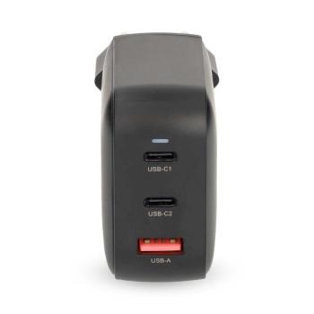 Ladegerät 100 W GaN PD3.0 Schnelles Aufladen 2.5 / 3.0 / 5.0 A - Nedis