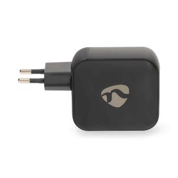 Ladegerät 100 W GaN PD3.0 Schnelles Aufladen 2.5 / 3.0 / 5.0 A - Nedis