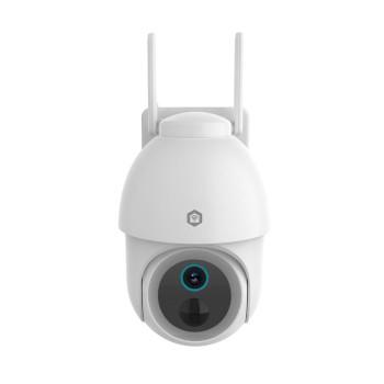 SmartLife Kamera für Außen Spotlight 3MP Full HD 1296p Schwenken Neigen - Nedis