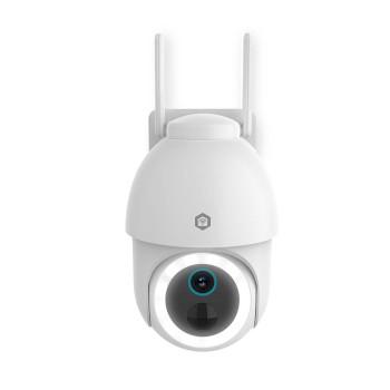 SmartLife Kamera für Außen Spotlight 3MP Full HD 1296p Schwenken Neigen - Nedis