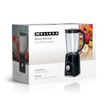 Standmixer 800 W 2 Geschwindigkeiten + Puls 4 Edelstahlklingen - MELISSA