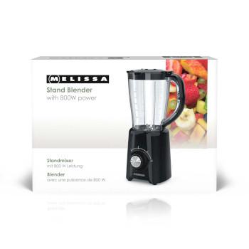 Standmixer 800 W 2 Geschwindigkeiten + Puls 4 Edelstahlklingen - MELISSA