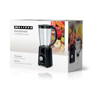 Standmixer 800 W 2 Geschwindigkeiten + Puls 4 Edelstahlklingen - MELISSA