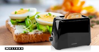 Toaster 2 Schlitze 700 W 6 Bräunungsstufen Herausnehmbare - MELISSA