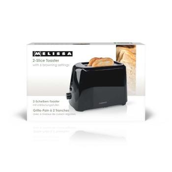 Toaster 2 Schlitze 700 W 6 Bräunungsstufen Herausnehmbare - MELISSA