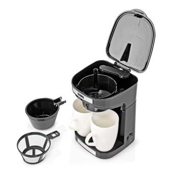 Kompakte Kaffeemaschine 2 Porzellantassen 0,25 l 450 W - Butler