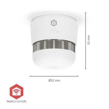 SmartLife Rauchmelder Zigbee 3.0 Batteriebetrieben Sensorlebensdauer - Nedis