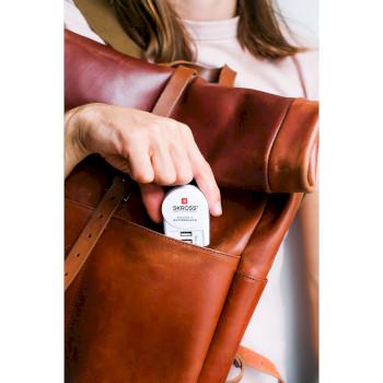 Reiseadapter Europa-USB Ungeerdet - Skross