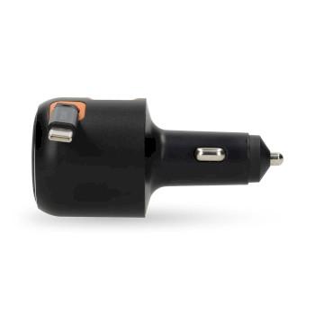 Auto-Ladegerät 60 W 2.4 / 3.0 A Ausgänge: 3 Anschlusstyp: USB-A / USB-C™ - Nedis
