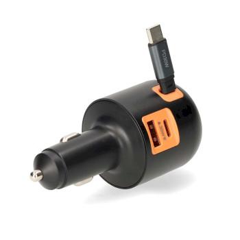 Auto-Ladegerät 60 W 2.4 / 3.0 A Ausgänge: 3 Anschlusstyp: USB-A / USB-C™ - Nedis