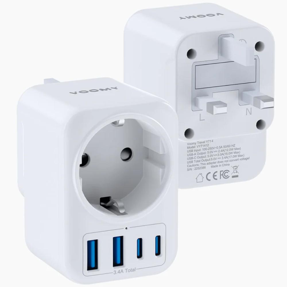 Stecker - Europa nach Libanon - Voomy