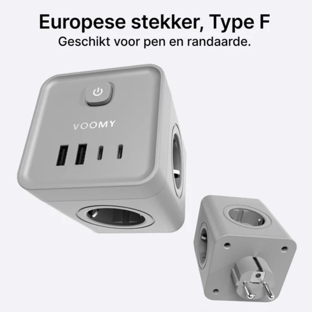 USB C + A Verteiler - Voomy