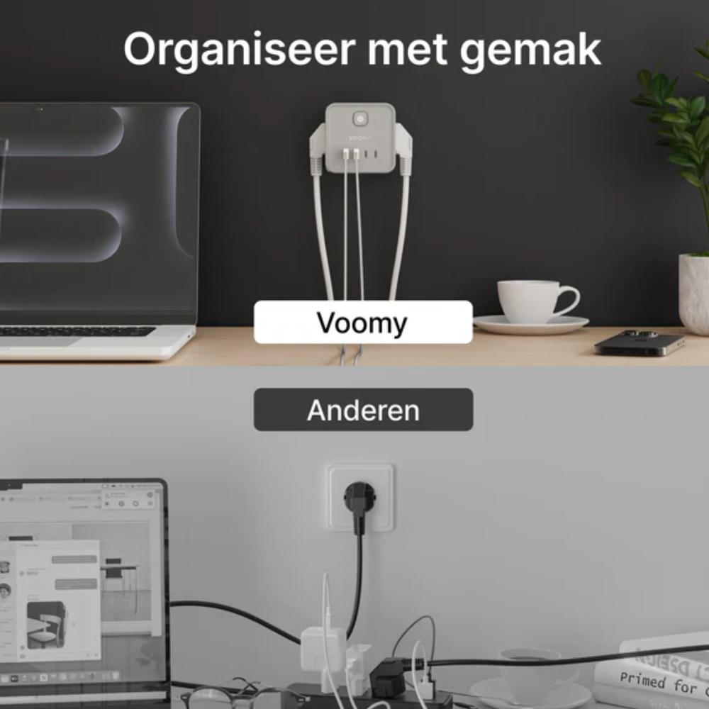 USB C + A Verteiler - Voomy