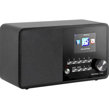 I110 Wi-Fi Internetradio mit Mediaplayer Schwarz - Imperial