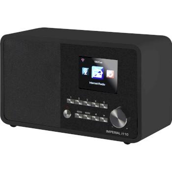 I110 Wi-Fi Internetradio mit Mediaplayer Schwarz - Imperial