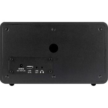 I110 Wi-Fi Internetradio mit Mediaplayer Schwarz - Imperial