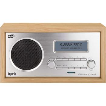 DABMAN 30 Mobiler DAB+ / FM-Radio Holz - Imperial