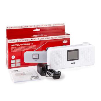 DABMAN 16 DAB+ / FM Stereo Radio Weiß - Imperial