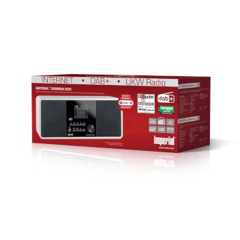 DABMAN i200 Multifunktions-Stereoradio DAB+ / FM / Internet Weiß - Imperial