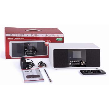 DABMAN i200 Multifunktions-Stereoradio DAB+ / FM / Internet Weiß - Imperial