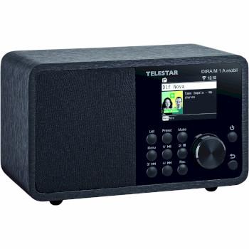 DIRA M 1 A Mobile EWF Akkubetriebenes Multifunktions-Mono-Radio DAB+ / - Telestar