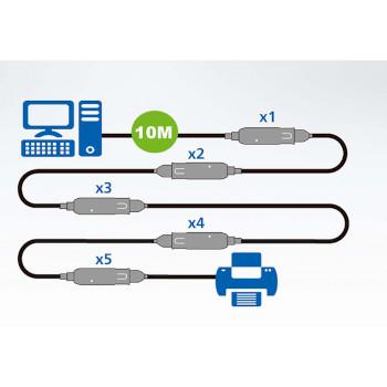 10 m USB3.1 Gen1 Verlängerungskabel - Aten