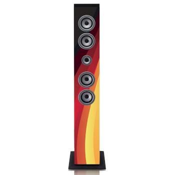 Lautsprecherturm mit Bluetooth®, PLL UKW-Radio, USB- und SD-Player - ICES
