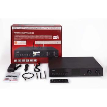 DABMAN i560 CD All-in-One HiFi-System mit Verstärker und CD-Player - Imperial