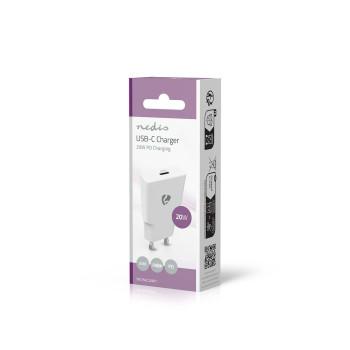 Ladegerät 20 W GaN PD3.0 1,67 / 2,22 / 3,0 A Ausgänge: 1 USB-C™ - Nedis