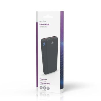 Powerbank 10000 mAh 1.5 / 1.67 / 2.0 / 2.22 / 3.0 A Ausgänge: 3 - Nedis