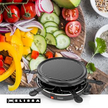 Raclette / Gourmet-Grill 6 Personen 800 W Ø 29 cm Antihaftbeschichtung - MELISSA