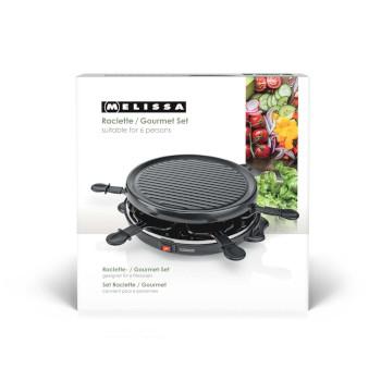 Raclette / Gourmet-Grill 6 Personen 800 W Ø 29 cm Antihaftbeschichtung - MELISSA