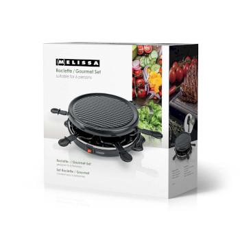Raclette / Gourmet-Grill 6 Personen 800 W Ø 29 cm Antihaftbeschichtung - MELISSA