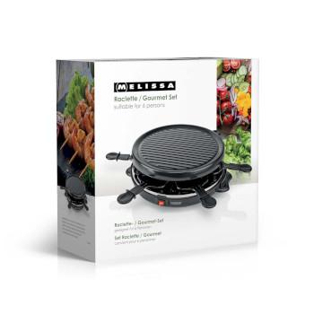 Raclette / Gourmet-Grill 6 Personen 800 W Ø 29 cm Antihaftbeschichtung - MELISSA