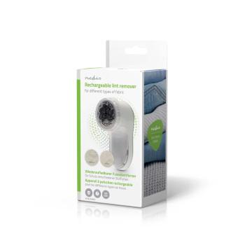 Fusselentferner Integrierter Lithium-Ionen-Akku Kleidung / Textilien Weiß - Nedis