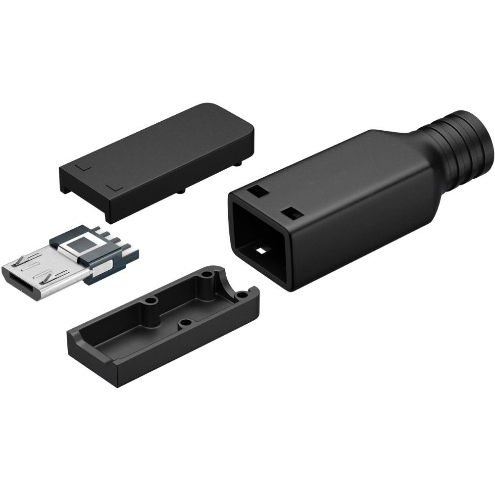 Micro-USB-Stecker, Lötversion - Goobay