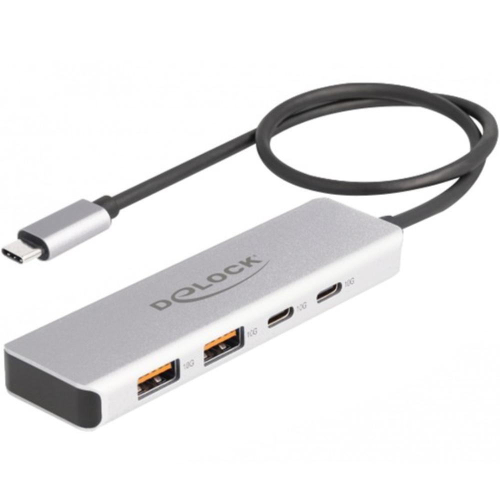USB A + C Hub - 4 Ports