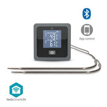SmartLife Fleischthermometer Bluetooth 2 Sonden - Nedis