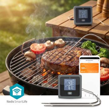 SmartLife Fleischthermometer Bluetooth 2 Sonden - Nedis