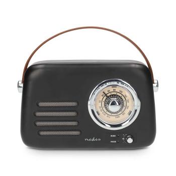 FM-Radio Tragbares Modell Bluetooth® / FM Akkubetrieben / USB-betrieben - Nedis