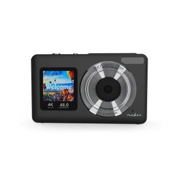 Digitalkamera Dual Display 48 Megapixel 4K@30fps 5 Megapixel CMOS - Nedis